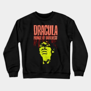 Christopher Lee Vintage Dracula Vampire Horror Crewneck Sweatshirt